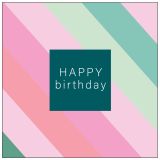 Mini P & Green Stripe Birthday