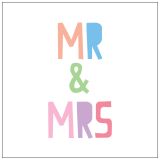 Mini Letters Mr & Mrs