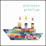 Paper Mosaic - Birthday Boat 