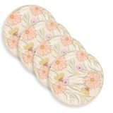 Gum Blossom & Wattle Wooden Coasters (set of 4)