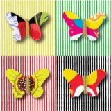 Four Butterflies 