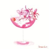 Pink Orchid Cocktail 