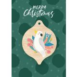 Greeting Card - Cheery Cockatoo 