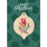 Greeting Card - Rainbow Protea 