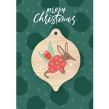 Greeting Card - Christmas Bilby 