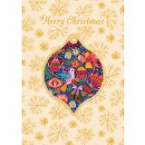 Bauble Greeting Card - Christmas Trinkets 