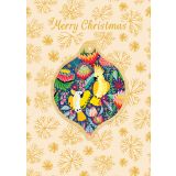 Bauble Greeting Card - Bauble Birds 
