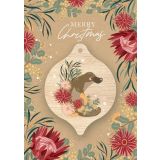 Bauble Greeting Card - Platypus
