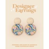 Modern Aus Floral Earrings