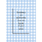 Dreams Are Pictures... Magnet Greeting Card