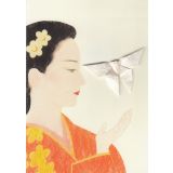 Butterfly - Orange Kimono