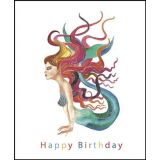 Mermaid Birthday Gift Card