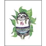 Sloth Hi Gift Card