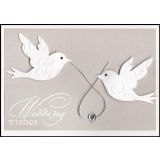 Wedding Doves - Silver