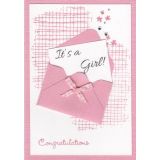 Pink Baby Envelope