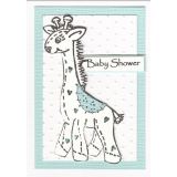 Mint Giraffe Baby Shower