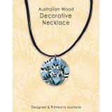 Blue Banksias Necklace