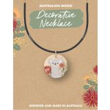 Floral Koala Necklace