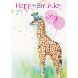2nd Birthday Giraffe
