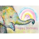7th Birthday Elephant