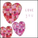 Paper Mosaic - Love You Hearts