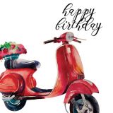 Coasting - Red Vespa Birthday 