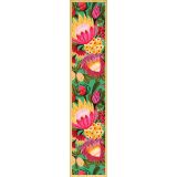 Proteas On Mint Wooden Bookmark
