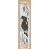 Yellow Tailed Black Cockatoo Wooden Bookmark