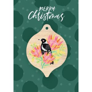 Greeting Card - Magpie 