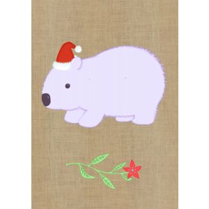 Christmas Wombat