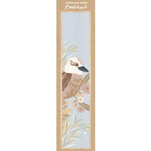 Kookaburra Wooden Bookmark