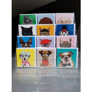 Perspex Display for Christopher Vine Small Cards