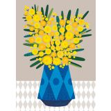 Golden Wattle Vase
